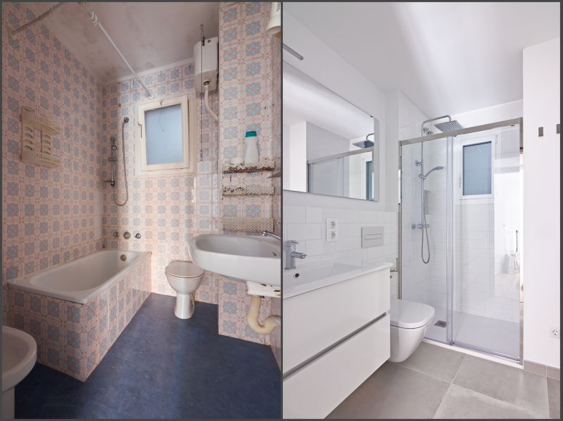 Renovated Showers and Tubs